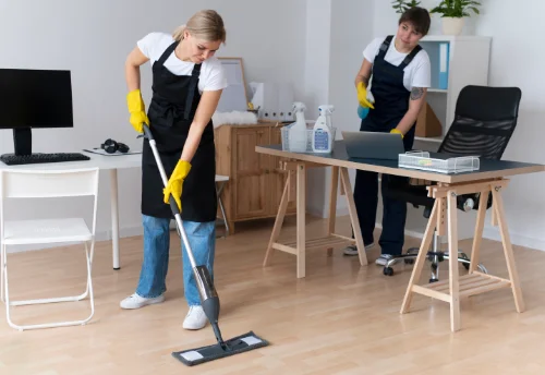 Nettoyage de bureau professionnel à Billio