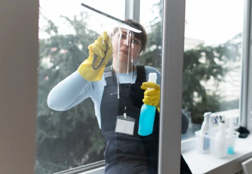 Nettoyage de vitres intérieures et extérieures à Billio